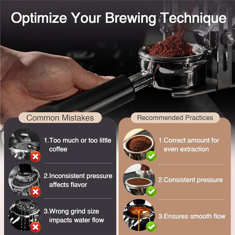 Breville Espresso Barista Express - ABUN 54mm 바닥이 없는 포터필터, 커피