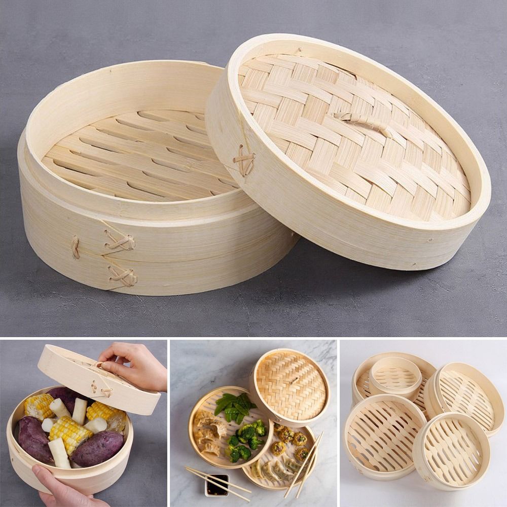 중국식 찜기 대나무 찜기 딤섬 요리용 바오 번 찜기 바 - Bao Steamer Bamboo 리뷰 및 가격