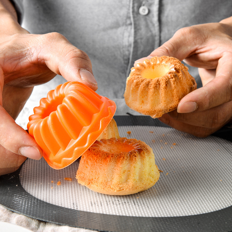나선형 실리콘 머핀 컵 호박 모양 도넛 케이크 베이킹  - Donut Mold Silicone 리뷰 및 가격