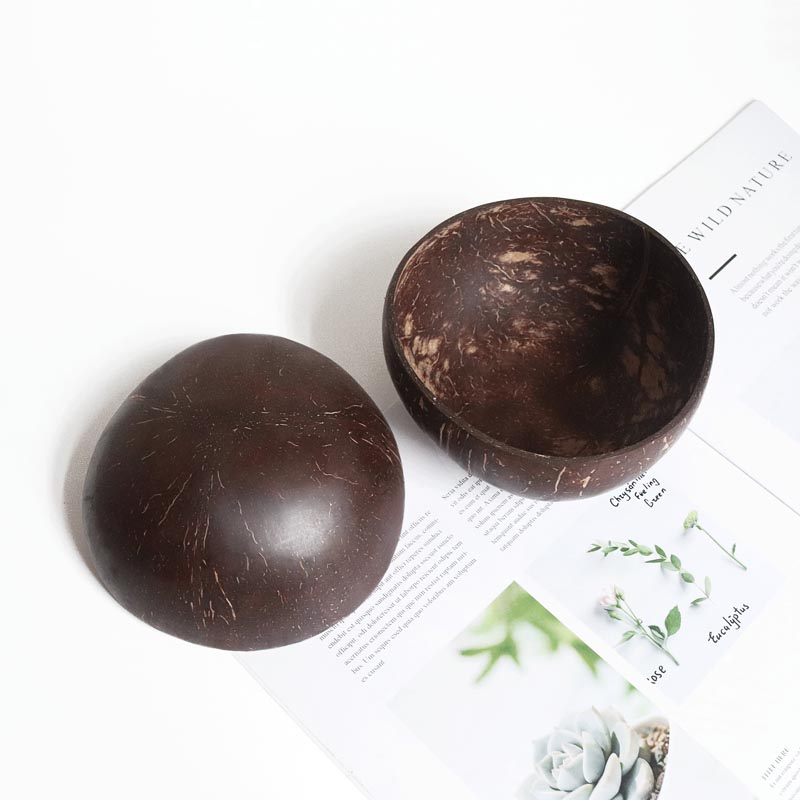 천연 코코넛 그릇 스푼 세트, 쉘 12-15cm, 샐러 - Dim Sum Basket 리뷰 및 가격