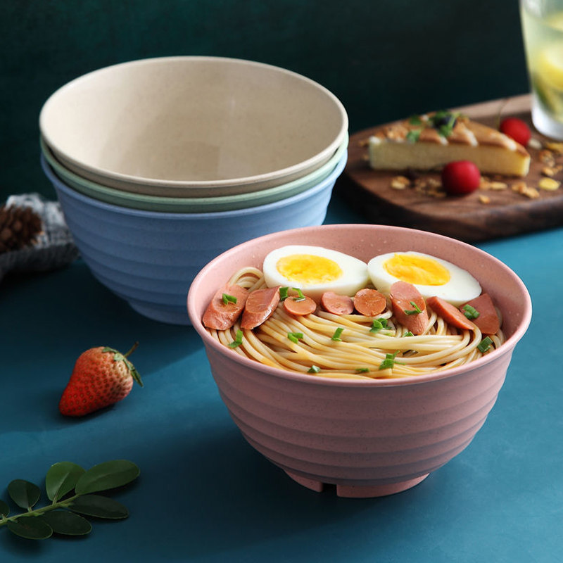 4Pcs 깨지지 않는 재사용 가능한 시리얼 그릇 밀짚  - Dim Sum Basket 리뷰 및 가격