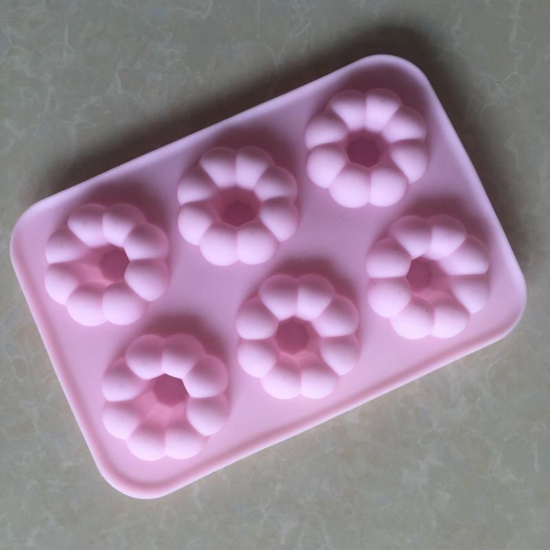 6구 논스틱 실리콘 도넛 몰드 꽃 모양 식품 등급 DI - Donut Mold Silicone 리뷰 및 가격